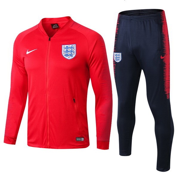 Survetement Football Angleterre 2018 Rouge